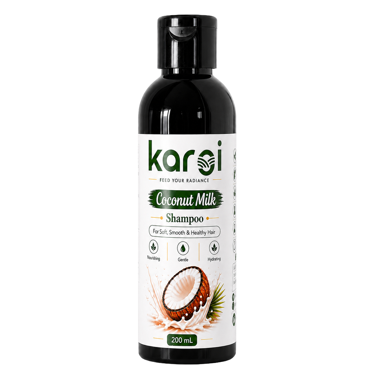 Close-up of hands applying Kargi Organics organic skincare product – natural, chemical-free beauty routine